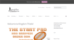 Desktop Screenshot of kingdomthistle.com